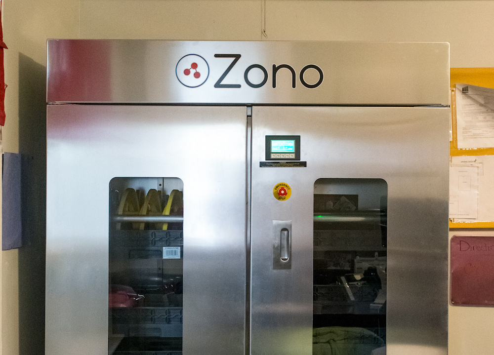 ZONO© Cabinets Safely Disinfect Supplies Daily